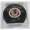 Image 1 : TONY ESPOSITO HOF 88’ SIGNED PUCK IN CASE