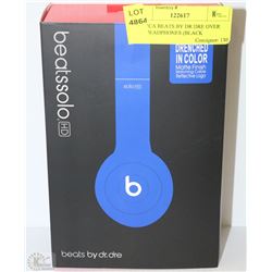 REPLICA BEATS BY DR DRE OVER EAR HEADPHONES (BLACK