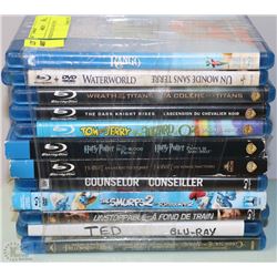 BUNDLE OF 12 BLU-RAY DVD'S
