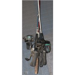 LOT OF 4 FISHING RODS