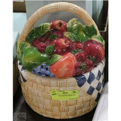 NEW FRUIT DESIGN COOKIE JAR 5