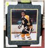 Image 1 : PHIL ESPOSITO SIGNED BOSTON BRUINS FRAMED PHOTO
