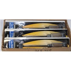 FLAT OF SIX 11" GASKET SCRAPERS