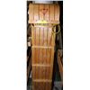 Image 1 : VINTAGE WOODEN TOBOGGAN MADE IN CANADA