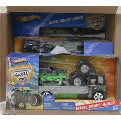 CASE OF 6 HOTWHEELS MONSTER JAM SETS