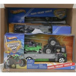 CASE OF 6 HOTWHEELS MONSTER JAM SETS