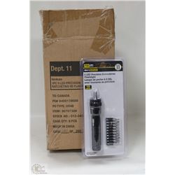 CASE OF SIX LED PRECISION SCREWDRIVER FLASHLIGHT