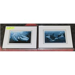SET OF 2 BRUCE MUIR FRAMED, SIGNED  PRINTS