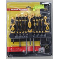 FULLER 37 PCS SCREWDRIVER SET WITH RACK