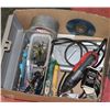 Image 1 : BOX OF TOOLS INCL. BITS, DREMEL ROTARY