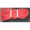 Image 1 : NEW POLYESTER ROUNDSLING RED 8FT