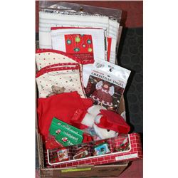 BOX OF NEW CHRISTMAS ITEMS