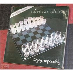CRYSTAL 32PC CHESS SET