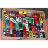 Image 1 : (38) FLAT OF 60+ HOTWHEELS / MATCHBOX