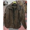 Image 1 : MEN'S MOTO LEATHER JACKET - SIZE M