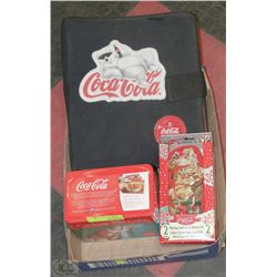 FLAT OF COCA-COLA COLLECTABLES