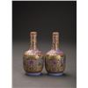 Image 2 : 18thc Qing Style Gilt Enamel Glazed Bottles