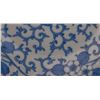 Image 8 : 19thc Blue And White Flower-edge Plate