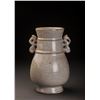 Image 1 : Guan-ware Glazed Vase with Two Handles