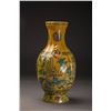 Image 3 : 18thc Qing Style Tricolor Glazed Porcelain Flask