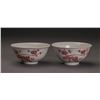 Image 1 : Pair Of Porcelain Bowl With Plum Patterns