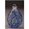 Image 2 : Blue Glass Snuff Bottle