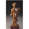 Image 2 : Tiger Stone Carved Lady Status