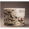 Image 3 : Multicolor Glazed Porcelain Brush Pot