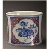 Image 2 : Blue and White Porcelain Brush Pot