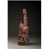 Image 2 : 17/18thC ZiTan Wooden Carved GuanYin Statue