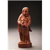Image 1 : Antique Wood Statue
