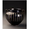 Image 2 : Large Ribbed Black-glazed Jar