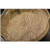 Image 3 : Brown Glazed Porcelain Plate
