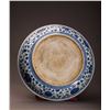 Image 3 : 17th/18th Blue and White Qi Lin Porcelain Charger