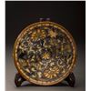 Image 1 : Tricolor Glazed Phoenix Porcelain Plate