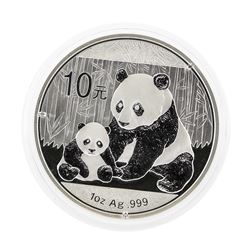 2012 10 Yuan China Silver Panda Coin