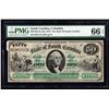 Image 1 : 1872 $50 The State of South Carolina Obsolete Bank Note PMG 66EPQ
