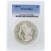 Image 1 : 1881-S $1 Morgan Silver Dollar Coin PCGS MS64
