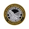 Image 1 : .999 Silver Golden Nugget Las Vegas $10 Casino Gaming Token Limited Edition