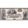 Image 1 : 1800s $20 Canal Bank New Orleans Obsolete Bank Note