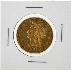 1887-S $10 Liberty Head Eagle Gold Coin