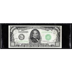 1934 $1000 Federal Reserve Note Chicago