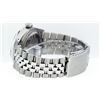 Image 4 : Mens Rolex Stainless Steel Black Index and White Gold Datejust Wristwatch