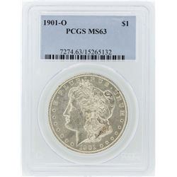 1901-O $1 Morgan Silver Dollar Coin PCGS MS63