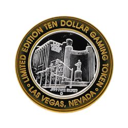 .999 Silver Las Vegas Club Nevada $10 Casino Gaming Token Limited Edition