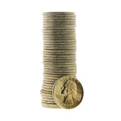 Roll of (40) 1959-P Brilliant Uncirculated Washington Silver Quarters