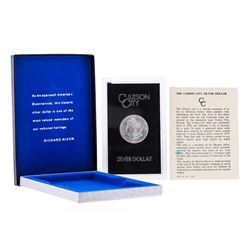 1883-CC $1 Morgan Silver Dollar Coin GSA Holder w/COA