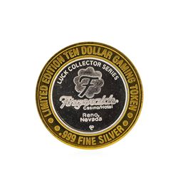 .999 Silver Fitzgeralds Casino & Hotel Reno, Nevada $10 Gaming Token Limited Edi