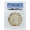 Image 1 : 1886 $1 Morgan Silver Dollar Coin PCGS MS64