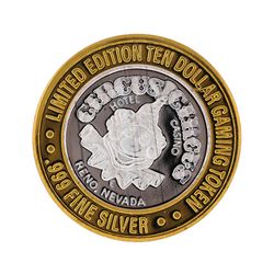 .999 Silver Circus Circus Hotel & Casino Reno $10 Gaming Token Limited Edition